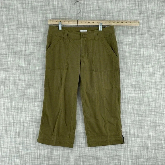 Columbia pants Womens Size 6 tan capri 1327 - Picture 1 of 11